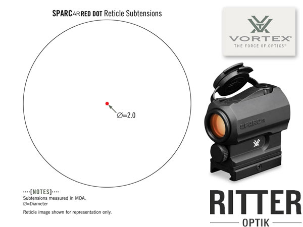 Red Dot VORTEX SPARC 2 MOA