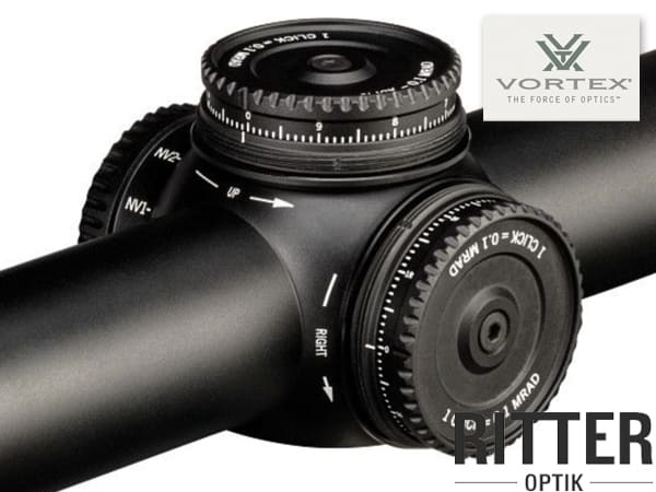 VORTEX LPVO Zielfernrohr Strike Eagle 1-10x24 FFP EBR-8 BDC MRAD Verstelltürme