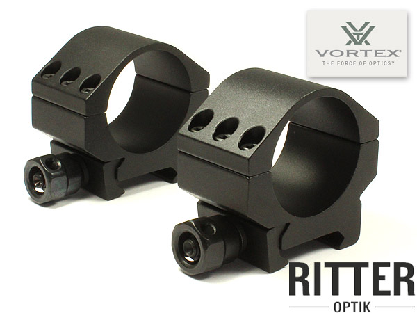 VORTEX tactical Montageringe für Zielfernrohre mit 30mm Mittelrohr und Weaver- und Picatinnyschienen