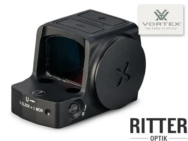 VORTEX Venom® Enclosed Micro Red Dot mit 6 MOA Leuchtpunktvisier mit seitlichen Batteriefach