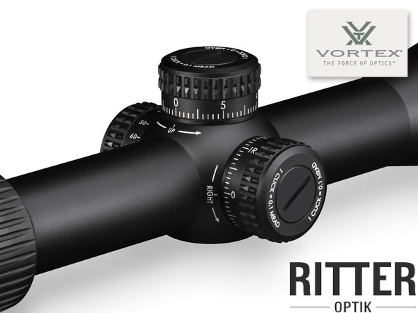 VORTEX Diamondback Tactical 6-24x50 FFP EBR-2C Absehen MRAD | 30mm Tubus | Tactical Turrets