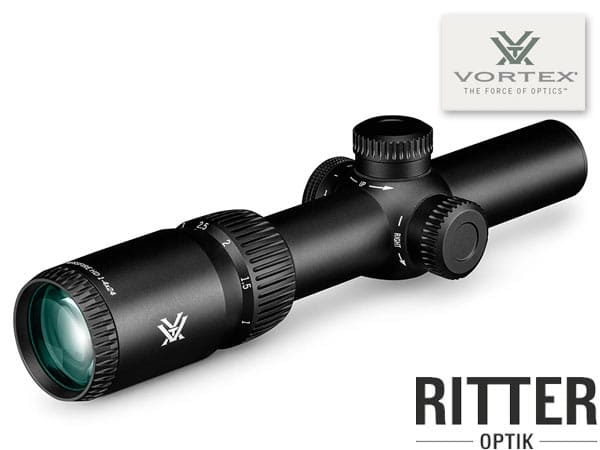 Vortex Zielfernrohr Crossfire HD 1-4x24 mit Dead-Hold® 2A BDC 2 MOA Leuchtabsehen CFR-1401i