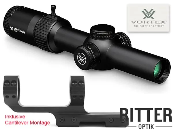 VORTEX Zielfernrohr Strike Eagle 1-8x24 AR-BDC3