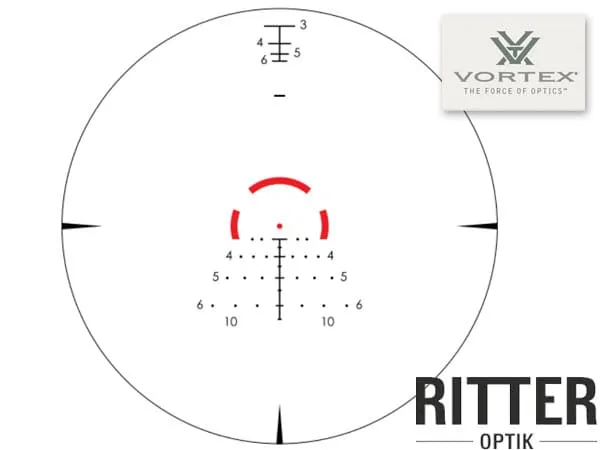 Zielfernrohr vortex VENOM 1-6x24 SFP AR-BDC3 neues SFP bdc3 leuchtabsehen
