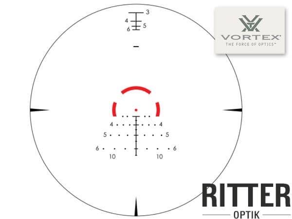 Zielfernrohr vortex VENOM 1-6x24 SFP AR-BDC3 neues SFP bdc3 leuchtabsehen