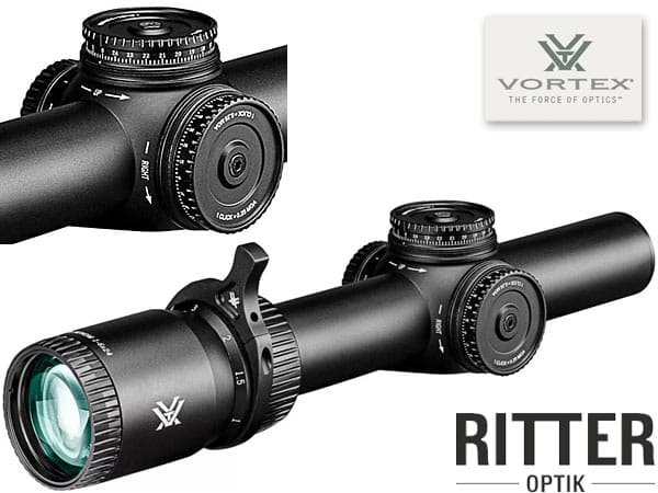 VORTEX VENOM 1-6x24 SFP AR-BDC3 Justiertürme
