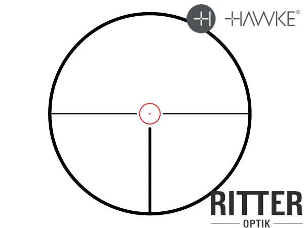 Zielfernrohr Hawke Frontier 30 1-6x24 circle DOT IR Leuchtabsehen regelbar