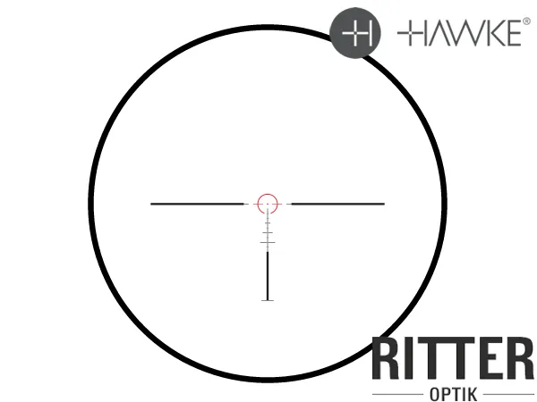 Zielfernrohr Hawke Frontier 30 1-6x24 TACTICAL DOT IR Leuchtabsehen regelbar