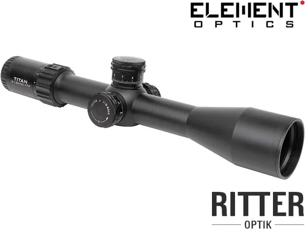 Zielfernrohr Element Optics Titan | 3-18x50 FFP APR-2D MRAD Leuchtabsehen - 34 mm Mittelrohr