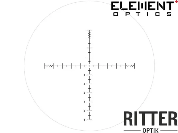 Zielfernrohr Element Optics Helix 6-24x50 SFP APR-1C MRAD Absehen