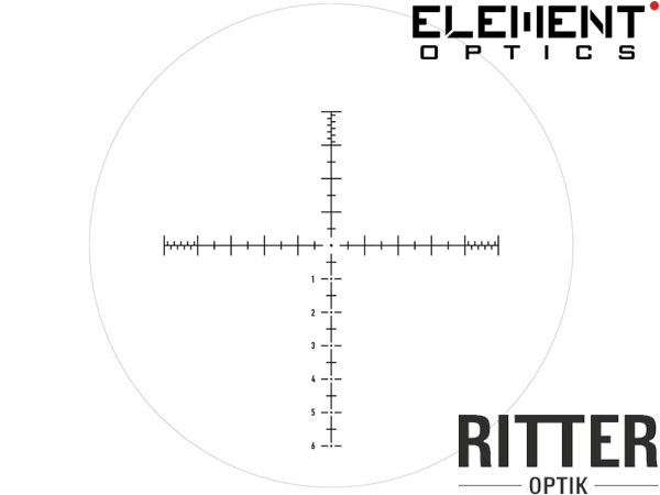 Zielfernrohr Element Optics Helix GEN 2 | 6-24x50 SFP APR-1C MRAD Absehen
