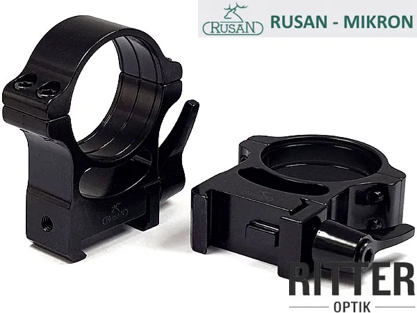 Rusan zielfernrohrmontage aus stahl wiederholgenau 30mm qr BH 10mm