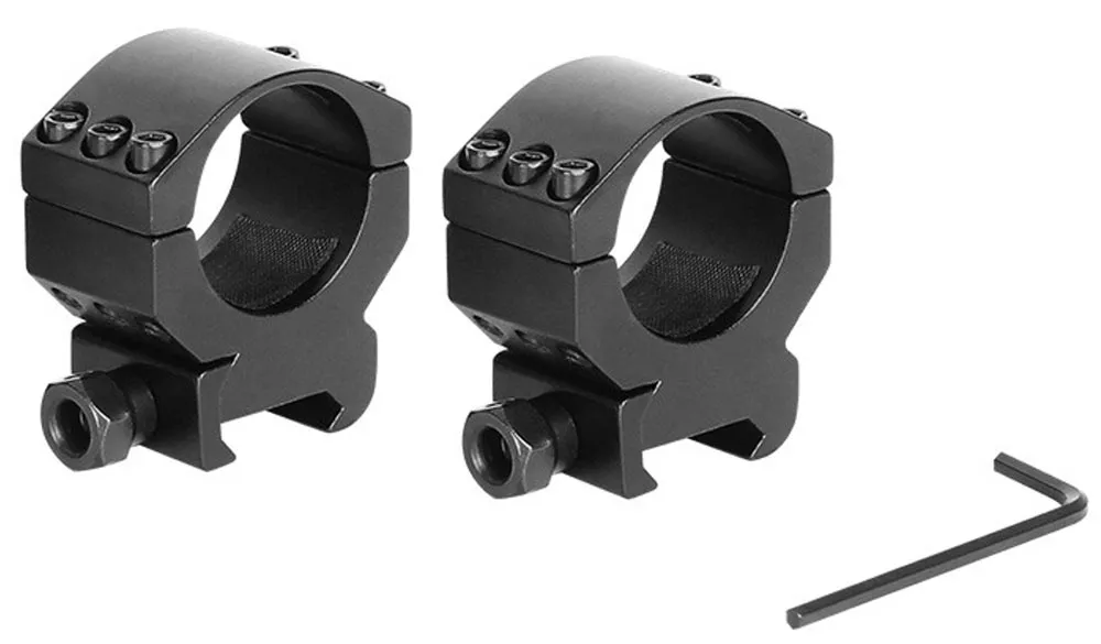 Ritter-Optik Tactical Aufkipp Zielfernrohrmontage für Weaver / Picatinnyschiene 30mm Mittelrohr - Medium Ring