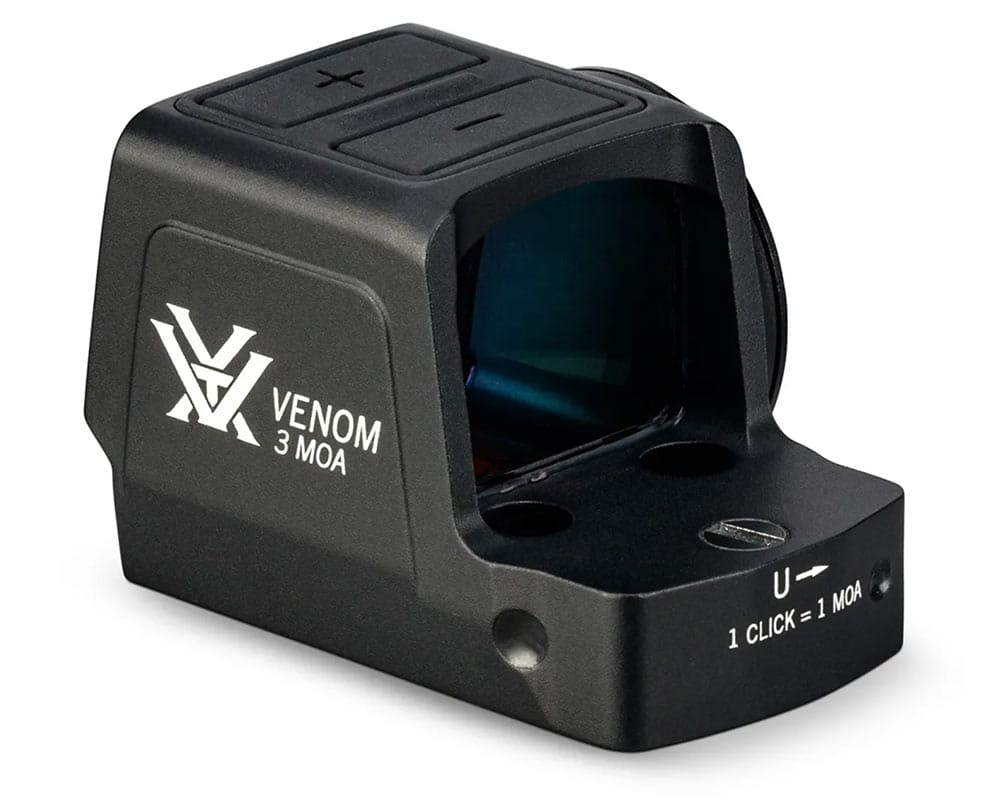 Reflexvisier VORTEX Venom® Enclosed Micro Red Dot mit 3 MOA Leuchtpunkt für Kurz- und Langwaffen