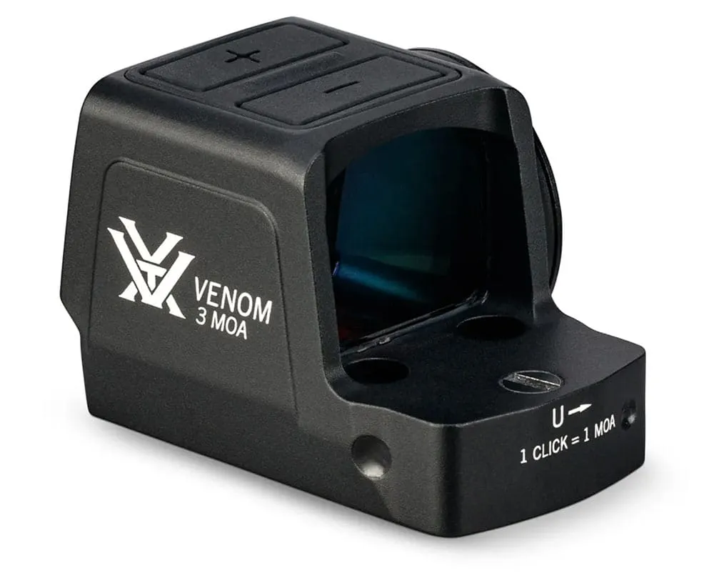Reflexvisier VORTEX Venom® Enclosed Micro Red Dot mit 3 MOA Leuchtpunkt für Kurz- und Langwaffen
