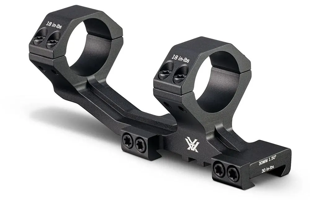 Vortex Sport Cantilever Mount 34mm Tubus 2-Zoll Offset, Montage für Picatinny-Schienen AR 15 - SCM-34-150