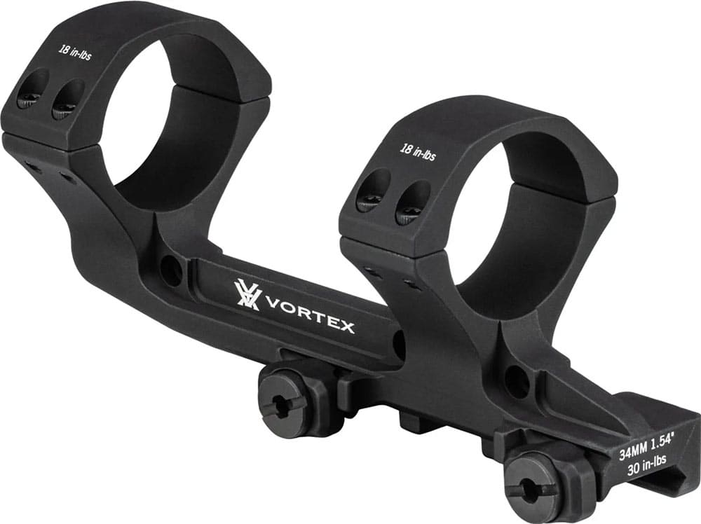 Vortex Pro Extended Cantilever Mount für 34 mm Mittelrohr für Picatinnyschiene PCM-34-154