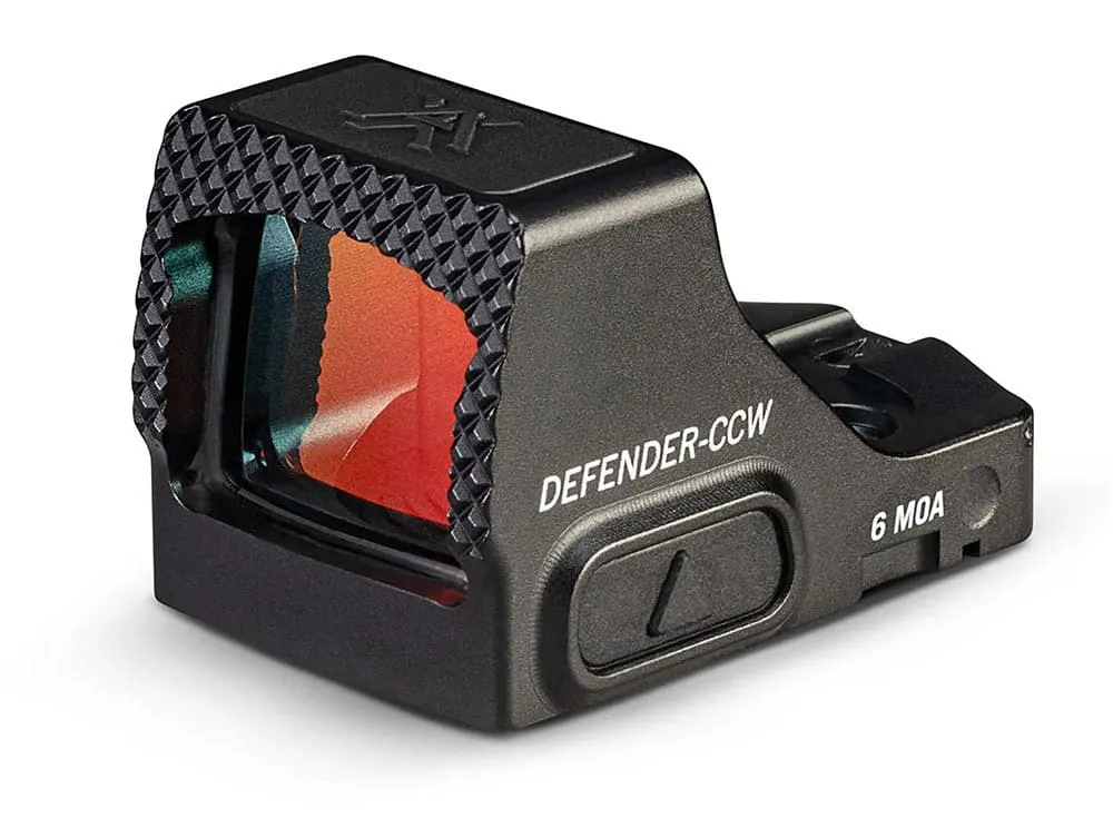 Vortex Defender CCW Reflexvisier für dynamisches Sportschießen wie IPSC oder 3-Gun Shooting für Kurz- und Langwaffen
