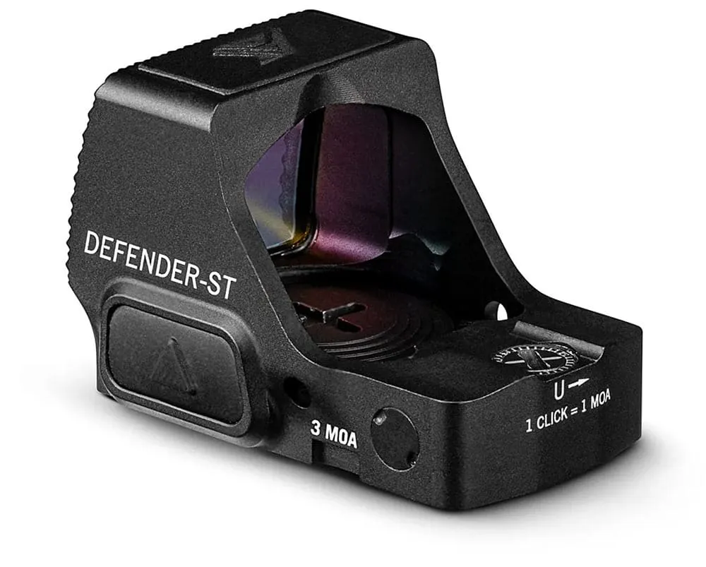 Rotpunktvisier Vortex Defender ST tm Micro Red Dot mit MRDS 3 MOA Punkt