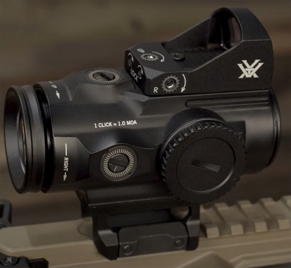 VORTEX Spitfire HD Gen II 5x Prismenvisier mit AR-BDC4 MOA mit Vortex Venom Reflexvisier