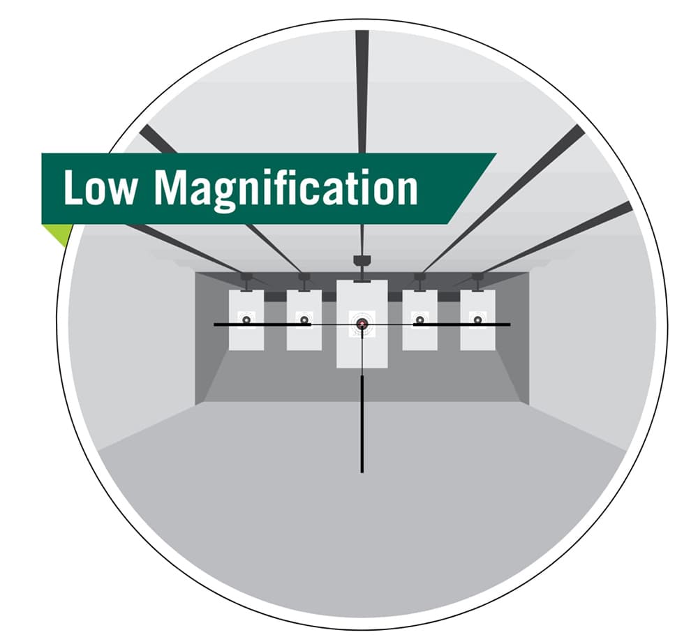 vortex strike eagle 1-10x24 FFP EBR-8 leuchtabsehen Details Low-Magnification