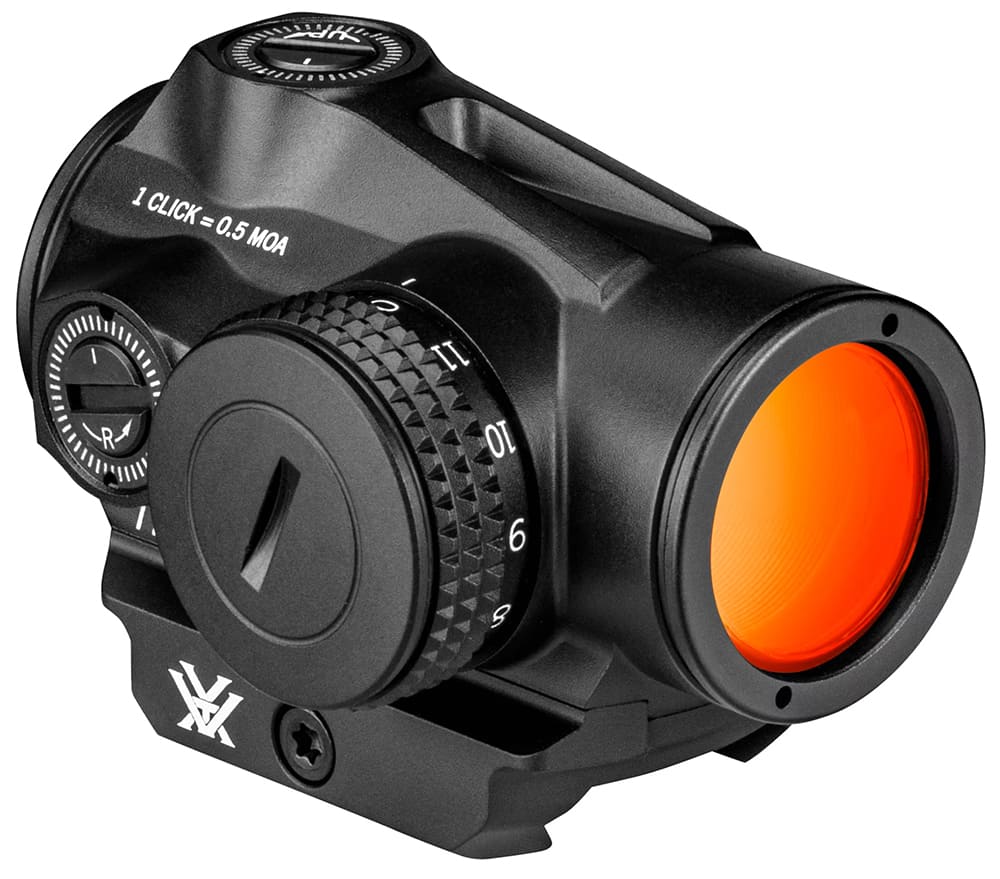 VORTEX TRIUMPH Rotpunktvisier 2 MOA Red Dot mit Picatinny Low Mount System TRI-RD2