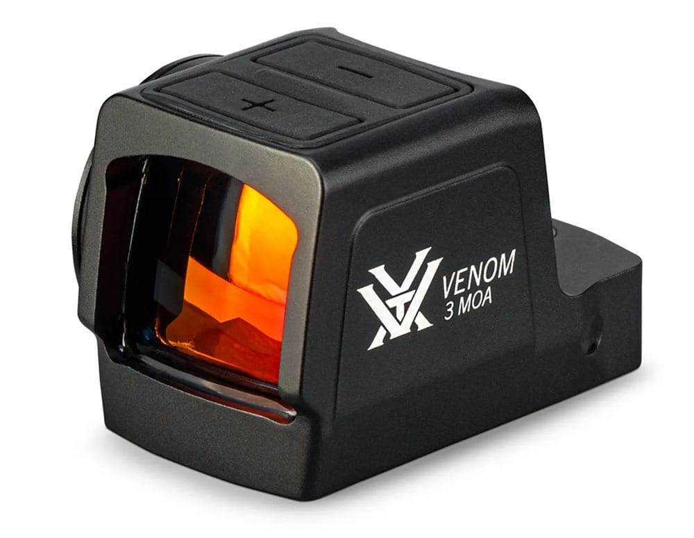Leuchtpunktvisier VORTEX Venom® Enclosed Micro Red Dot mit 3 MOA Leuchtpunkt und DeltaPoint Pro Footprint