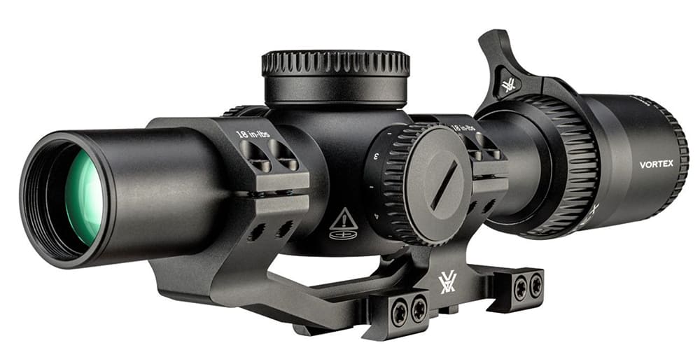 Zielfernrohr Vortex Venom 1-6x24 SFP AR-BDC3 Leuchtabsehen Sport Cantilever Bundle BNDL-VEN1601-SCM