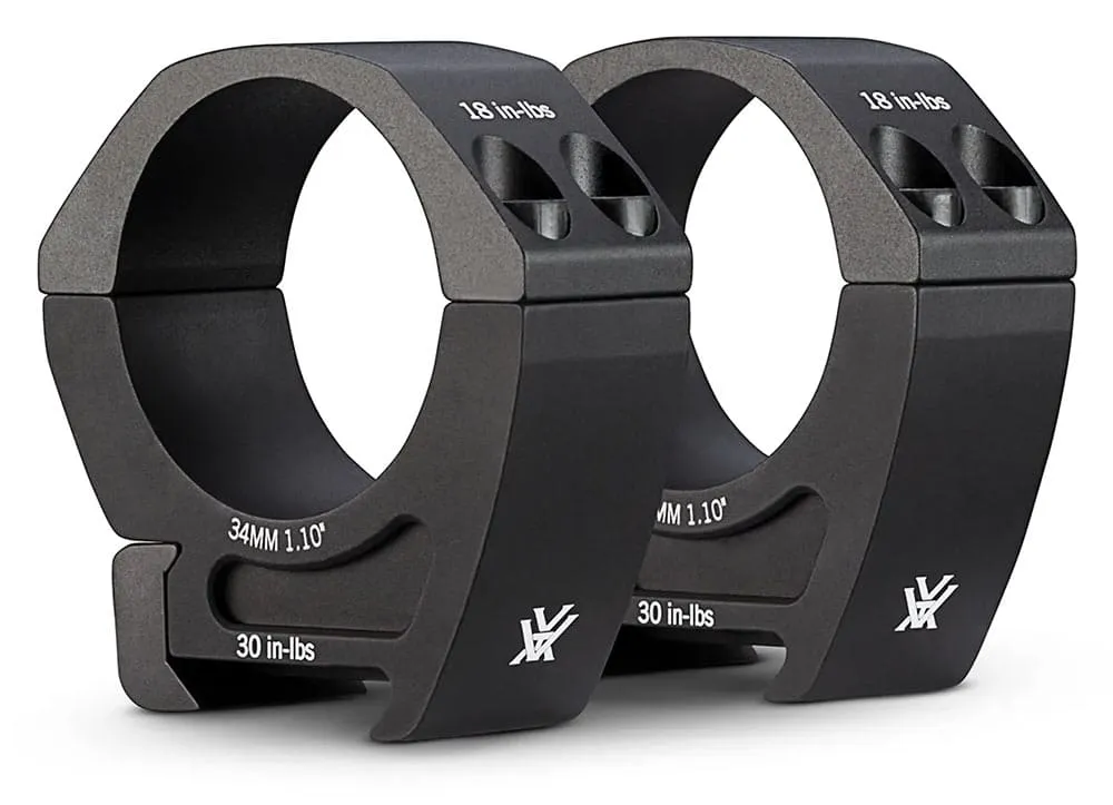 VORTEX Pro Serie Zielfernrohrmontage für Picatinny-Schiene 34mm Mittelrohr - medium PR34-M Made in USA