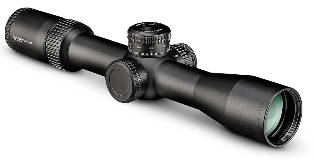 VORTEX Zielfernrohr Strike Eagle 3-18x44 FFP EBR-7C Leuchtabsehen (MRAD) 34 mm Tubus