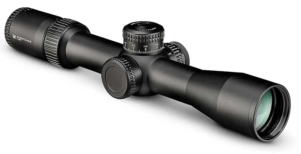 VORTEX Zielfernrohr Strike Eagle 3-18x44 FFP EBR-7C Leuchtabsehen (MRAD) 34 mm Tubus