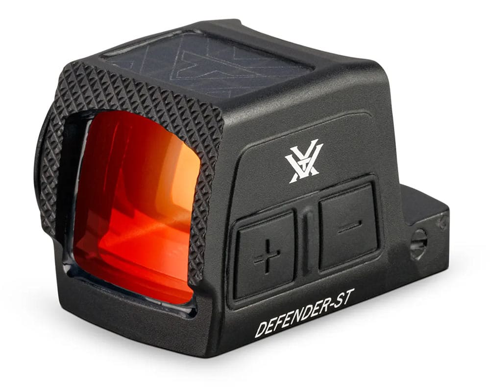 Reflexvisier VORTEX Defender ST™ Enclosed Solar Micro Red Dot mit Multi-Reticle-System mit Picatinny Montage