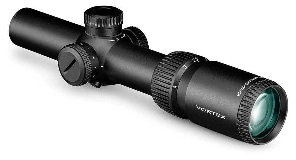 Vortex Crossfire HD 1-4x24 mit Dead-Hold® 2A BDC MOA schnell Focus Okular