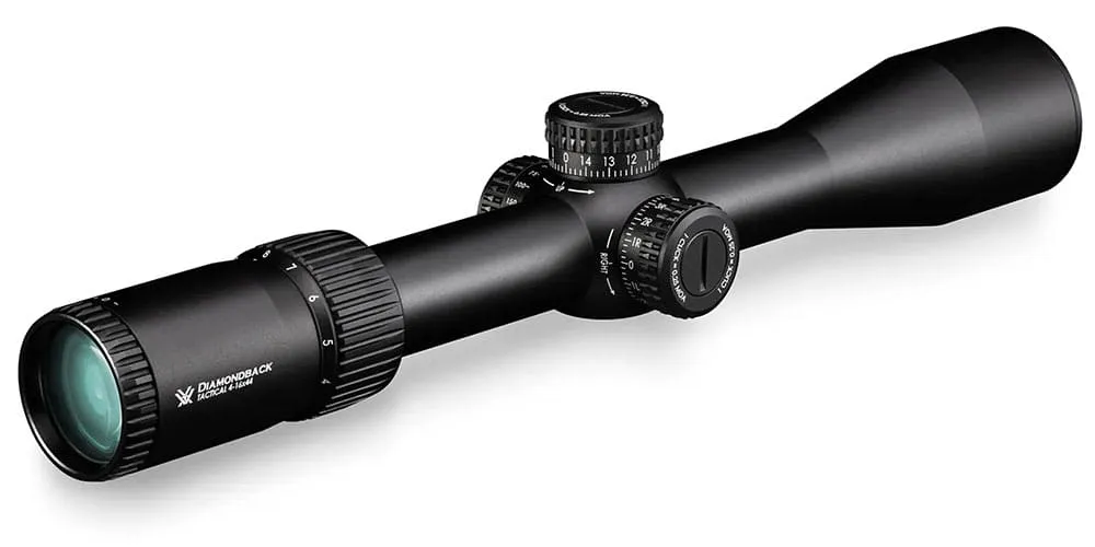 Zielfernrohr Diamondback Tactical 4-16x44 FFP EBR-2C Absehen von Vortex mit MOA Verstellung