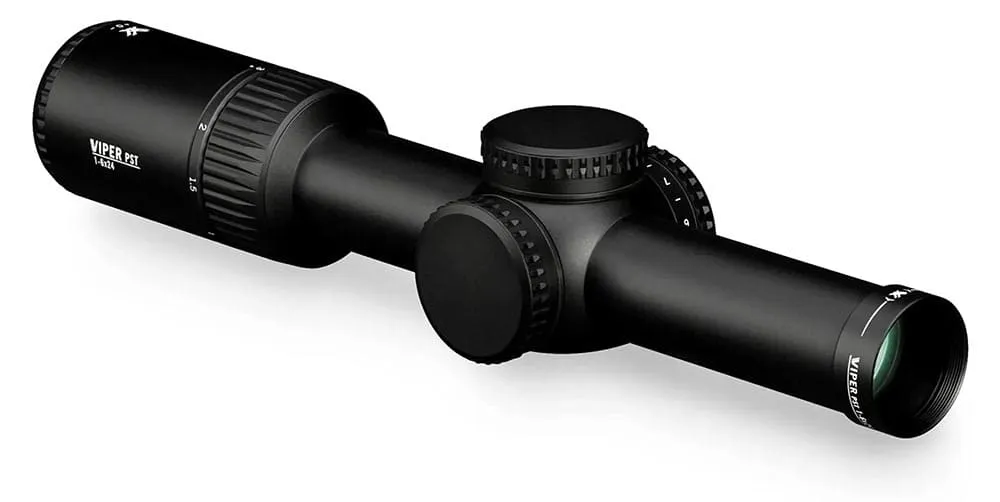 Vortex VIPER PST GEN II 1-6x24 mit VMR-2 MRAD Leuchtabsehen mit Center Dot