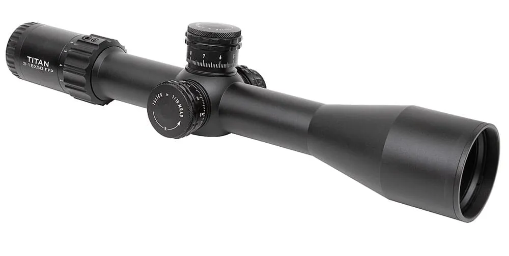 Element-Optics Titan 3-18x50 FFP APR- 2D MRAD Leuchtabsehen 34 mm Tubus 50024