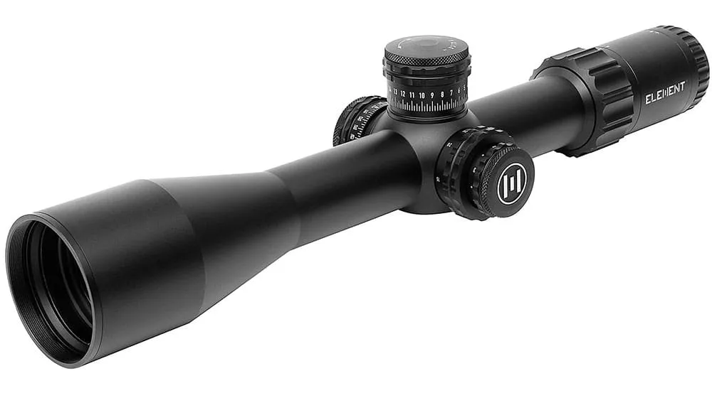 Element Optics Zielfernrohr Titan | 3-18x50 FFP APR-2D MRAD Absehen - 1⁄10 MRAD