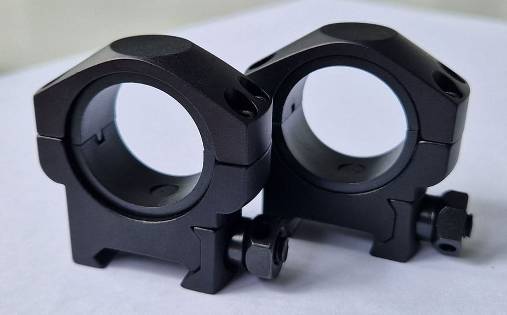zielfernrohr montage ritter optik für Weaver- und Picatinnyschiene 30 & 25,4mm niedrige bauhöhe