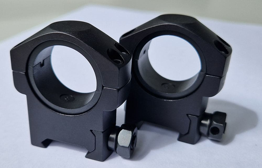 zielfernrohr montage ritter optik für Weaver- und Picatinnyschiene 30 & 25,4mm mittlere bauhöhe